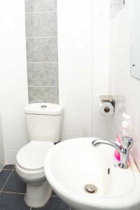 Koupelna v ubytování Mariehomes