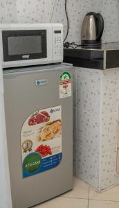 Kuchyň nebo kuchyňský kout v ubytování Mariehomes