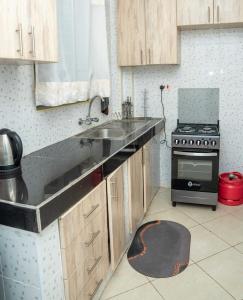 Kuchyň nebo kuchyňský kout v ubytování Mariehomes + 4 fotografie