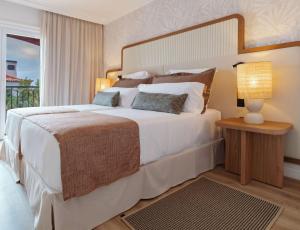 Dreams Madeira Resort Spa & Marina客房内的一张或多张床位