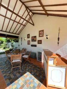 Χώρος καθιστικού στο Living Room Lembongan