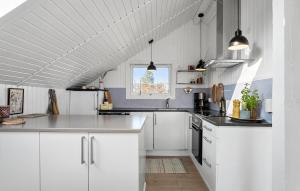 Η κουζίνα ή μικρή κουζίνα στο 2 Bedroom Beautiful Home In Børkop