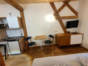 Kuchyň nebo kuchyňský kout v ubytování Bed & Breakfast