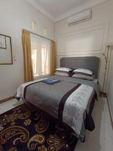 Postel nebo postele na pokoji v ubytování Dacha