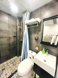 Koupelna v ubytování Hou Kong Boutique Hostel