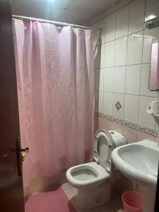 Koupelna v ubytování Studio Apartment