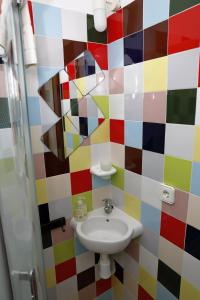 Koupelna v ubytování Casa Nandini + 7 fotografií