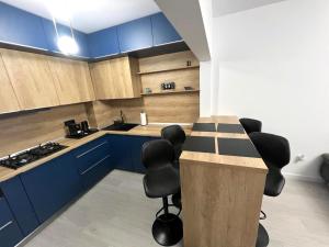 Η κουζίνα ή μικρή κουζίνα στο AGNATA White Tower Apartament