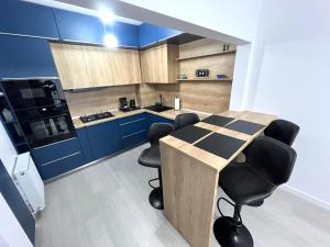 Η κουζίνα ή μικρή κουζίνα στο AGNATA White Tower Apartament