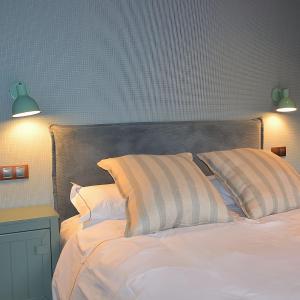 Кровать или кровати в номере MoM Villa Tinina