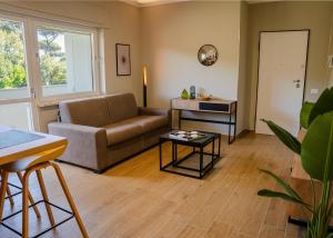 Posezení v ubytování immerso nel verde a due passi dal centro