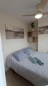 Postel nebo postele na pokoji v ubytování Cormorán apartment