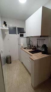 Kuchyň nebo kuchyňský kout v ubytování Cormorán apartment