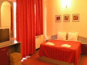 TV a/nebo společenská místnost v ubytování Hotel Ertancom