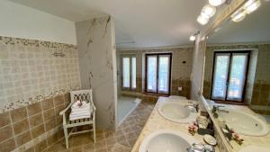 Koupelna v ubytování B&B Civico 61