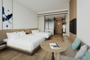 Voodi või voodid majutusasutuse Fairfield by Marriott Quanzhou Fengze toas