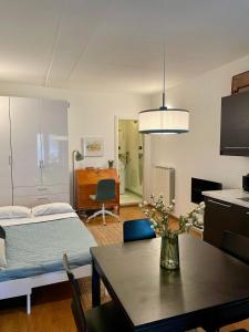 Cama ou camas em um quarto em Rifugio Mantellini
