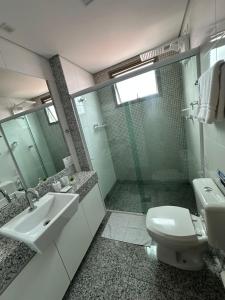 Ванная комната в Apartamento Aeroporto