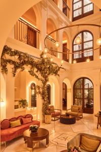 Ein Sitzbereich in der Unterkunft Hotel El Pilar Andalucia