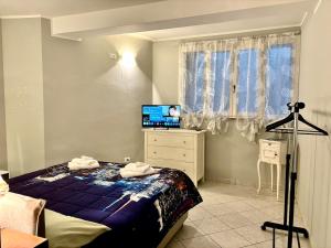 Katil atau katil-katil dalam bilik di Rifugio d'avventura - Trekking e natura +13 gambar