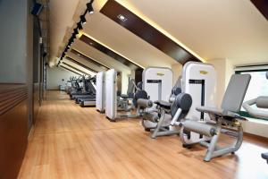 Fitness centrum a/nebo fitness zařízení v ubytování Hilton Pyramids Golf
