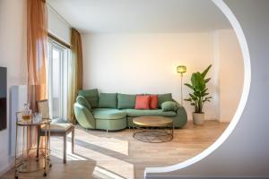 Villa Maria Boutique Apartment St Pauls的休息区
