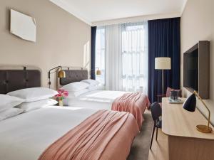 Voodi või voodid majutusasutuse 11 Howard, New York, a Member of Design Hotels toas
