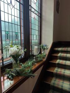 Posezení v ubytování Dalrachney Lodge