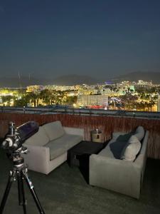 Toys suites hotel的休息区