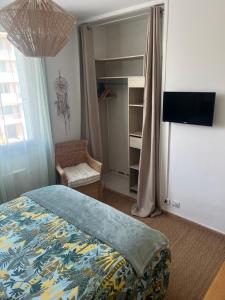 Postel nebo postele na pokoji v ubytování Appartement Cosy