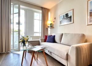 Posezení v ubytování Fewo 628, Seepark Sellin