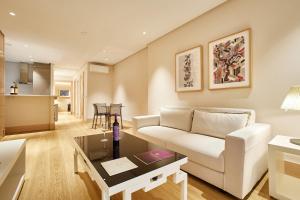 Χώρος καθιστικού στο Nexus Santa María Luxury Apartamentos