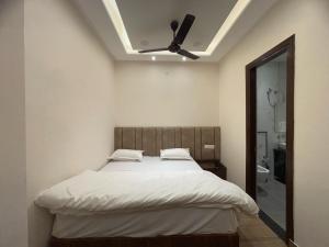 Postel nebo postele na pokoji v ubytování Hotel Moon Light