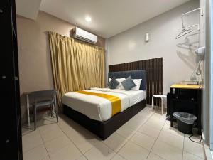 Postel nebo postele na pokoji v ubytování SS Grey Hotel + 37 fotografií