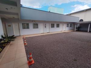 Budova, kde se aparthotel nachází