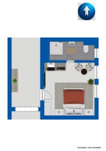 Plán poschodí v ubytovaní Alpenlodge, Ferienwohnung 19