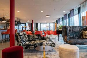 Χώρος καθιστικού στο Best Western Plus Park City Lund