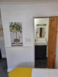 O bucătărie sau chicinetă la Virginia Cottage Guest House