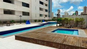 Πισίνα στο ή κοντά στο Flat Santorini 2412