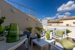 Balkón alebo terasa v ubytovaní Boutique Terrazza Aurea