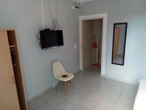 TV a/nebo společenská místnost v ubytování Apartment Lea