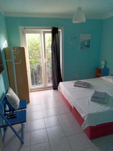 Postel nebo postele na pokoji v ubytování Apartment Lea