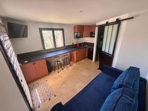 Køkken eller tekøkken på Studio ODEL - Charmant studio en pleine nature