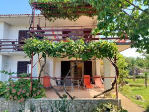 Μπαλκόνι ή βεράντα στο Ferienwohnung für 4 Personen ca 45 m in Šilo, Adriaküste Kroatien Kroatische Inseln