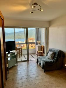 Χώρος καθιστικού στο Studio cosy au cœur de Propriano