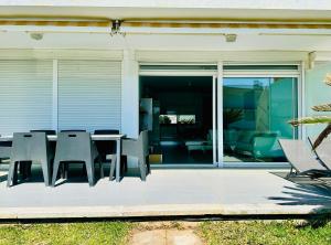 Patio alebo iná vonkajšia časť ubytovania Global Immo 3327 RES ALMADRAVA