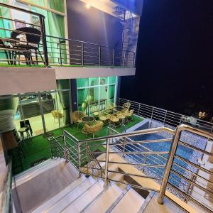 Balkón nebo terasa v ubytování Yurich Hotel