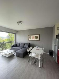 Ruang duduk di Sky - Superbe appartement lumineux et cosy