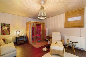 Setusvæði á Ferienwohnung Panorama - Suite