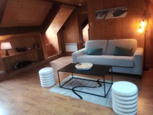 Posedenie v ubytovaní Gîte de benque